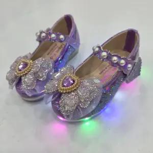 [탈렌트키즈]모다구리)탈렌트키즈 TS클레오LED구두 GN