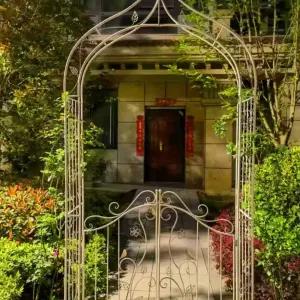 정원 장미 아치 울타리 마당 스탠드 꾸미기 마당 가든