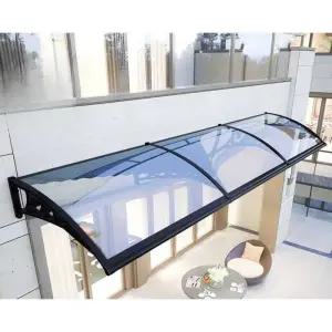 렉산캐노피 처마 차양막 비가림막 투명 창문