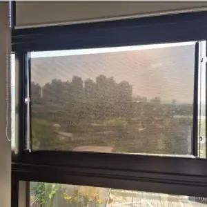 붙이는블라인드 롤업 햇빛차단 무타공 블라인드 커튼 부착 68x125