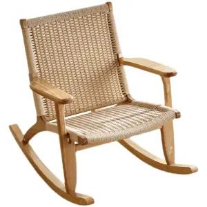 라탄 스윙체어 싱글 발코니 고급 베란다 인테리어 안락 흔들의자 1인용 낮