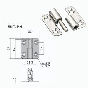 탈착식 힌지 슬립 플래그 리프트 오프 도어 스테인리스 스틸 중량급 스윙