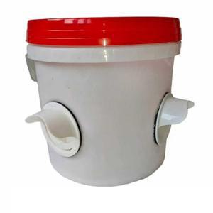 급식기 사료통 거위 물통 이동식 배급기 병아리 사육 스틸 모이 오리 미니메추리 반자동