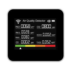실내공 측정기 이산화탄소 센서 미세먼지 미세먼지측정 중독 모델 휴대용 옵션 고정밀