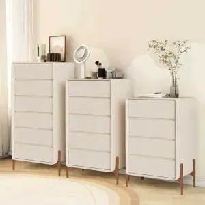 화이트 5단원목서랍장 미니멀 엔틱 5단 서랍장 화장대