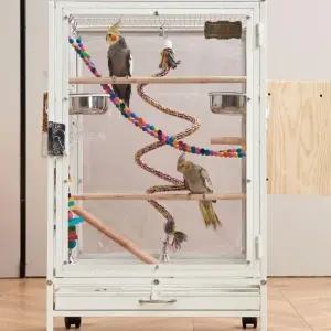 아크릴 앵무새장 앵무새 새장 날림장 버드 앵무 새집 패키지
