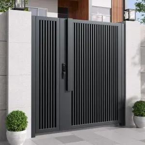 단독주택 대문 철대문 시골집 스타일 출입문 현관문 울타리