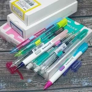 문구반점 펜텔 사이드노크 Techniclick 샤프펜슬 10자루 0.5mm