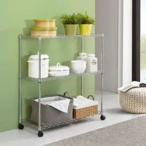 수납선반 메탈선반 900 3단 경량렉 다이수납 조립앵글 스틸 DIY