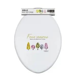 용실용품 니드코 변기 커버 하드 뚜껑 덮개 패드 0형 중대