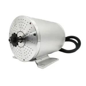 유안다이 48V 2000W 4500RPM 전기 스쿠터 BLDC 모터 MY1020 액세서리 부품 타입 실버