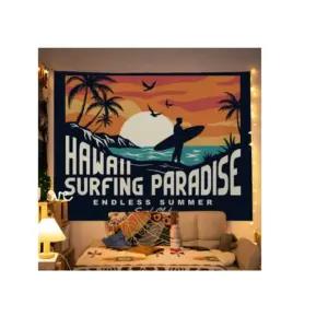 특대 서핑 패브릭 포스터 가림막 커튼 가리개 커텐 바란스 가림천 천포스터