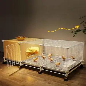 메추리 병아리 닭 우리 케이지 육추기 모이통 닭장