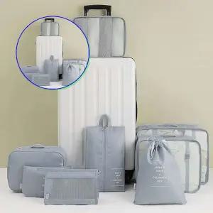 쌍문상회 여행용파우치 실속형 8종 세트 캐리어 정리 수납 가방