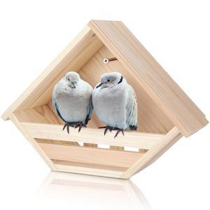 비둘기 둥지 정원 플랫폼 시더 상자 비둘기를 더블필 외부의 장식 위한