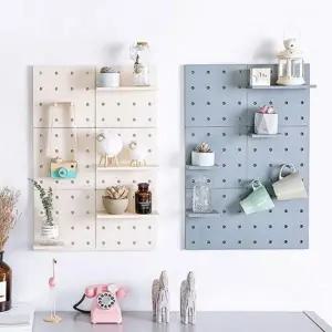 멀티벽선반 다용도 수납 부착식 선반 벽걸이 타공보드