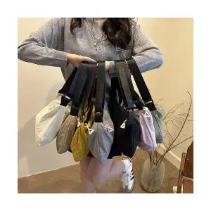 키체샵 여성 크로스백 대용량 만두백 대학생 중대형 남성 커플 캐쥬얼백 HO5