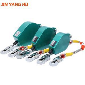 타일레벨링핀 자체 후퇴 라이프라인 661lbs 가을 방지 장치 보호 안전 장치를 연결하기 위한 개폐식