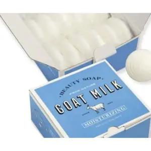 SHOWERMATE 염소 우유 비누 화이트 밀크 90g(3.17온스) x 바 12개 총 1077.3g(38온스)