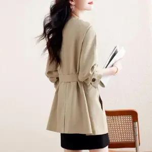 EAMT 여친 트렌치 쇼트 코트 일식 봄가을 EUNG3