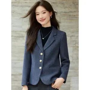 EAMT 가을 캐주얼 봄 여친 울 코트 정장 쇼트 재킷 코튼 상의 EUNG3