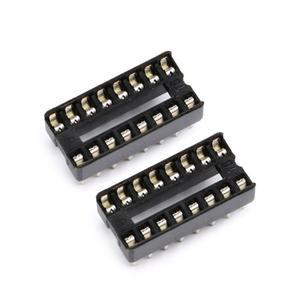 20PCS/10PCS DIP16 IC 소켓 칩  홀더 어댑터 16 핀 dip-16 16PIN 2.54MM 피치 커넥터