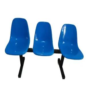 야외 플라스틱 의자 3인 인테리어 버스정류장의자 파라솔 체어