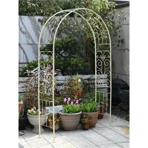 장미 아치 울타리 엔틱 야외 오벨리스크 터널 지주대