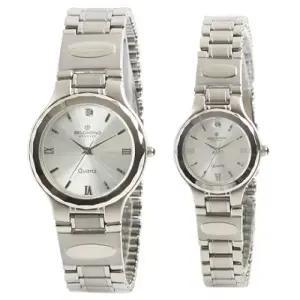 BELCARINO 심플한 남녀공용 메탈손목시계 bTX7+7oli