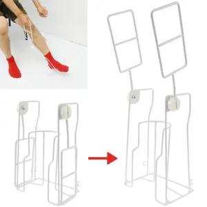 신축성 슬라이더 양말 착용 도구 굽힘 방지 남녀노약용