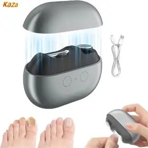 전기 손톱깎이 손톱 다듬기기 광택기 휴대용 라이트 파일 네일 클립 보관 충전식