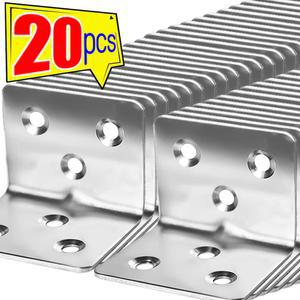 보강브라켓 스테인레스 스틸 90도 각도 브래킷 가구 도어 캐비닛 침대 프레임 패스너 지원 철판 코너 도구