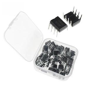 테이크패스트 10/25/50/100/500PCS 집적 회로 NE555 DIP-8 IC 칩 키트