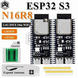 ESP32-S3-Dev-Kit-C-1 ESP32-S3 WiFi Bluetooth 호환 BLE 5.0 메시 개발 보드 Arduino용 ESP32 무선 모듈