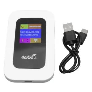 휴대용 WiFi 라우터 모바일 핫스팟 장치 300Mbps 고속 4G 5G 포켓 무선 네트워크 여행 캠핑