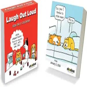 TF 출판 2026 슈박스 데일리 크톱 캘린더 - 가정 및 사무실 조직 풀 컬러 찢어진 페이지와 스탠딩 골판지