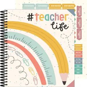 카슨 델로사 에듀케이션 위 벨리언 교사 플래너는 수업을 체계적으로 유지할 수 있도록 스티커 일정 달력