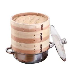 편백 나무 찜기 세트 세이로 인덕션가능 냄비