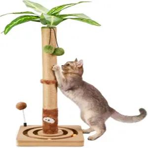 실내 고양이를 공중볼 및 볼 트랙 장난감 나무 30와 함께 견고 프리미엄한 트를 제공하는 미쿨