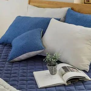 마이크로 침대 먼지없는 사계절 누빔 고정 패드 매트리스