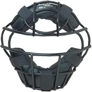 챔피언 스포츠 프로 야구 성인 마스크 - 심판 및 포수 추가 보호 연장 가드 조절 가능한 하네스 사이즈