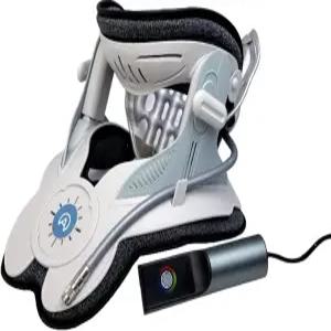 에어 칼라에 의한 목 견인 장치 - 스트레칭 경추 및 어깨 척추 정렬 개선을 위한 2세대 전기