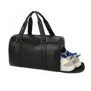 레더 보스턴백 신발 분리 보관 스포츠 여행 출장 가방 qKJ9+9Qja