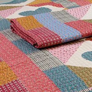 [콩심팥심]누빔 사이즈 30수 카페트 퀸 순면 거실 침구 30수침대패드 30수카페트