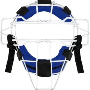 홀리엘크스 야구 포수 마스크 심판 전통적이고 가벼운 귀와 목 보호 넓은 시야를 갖춘 전면 및 소프트볼