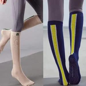 미끄럼 여성 요가 니삭스 양말 필라테스 논슬립 방지