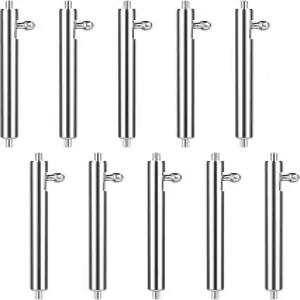 삼성 갤럭시 워치 5/5 프로/갤럭시 4/4 클래식에 호환되는 10pcs 퀵 릴리스 스프링 바 스테인리스 스틸
