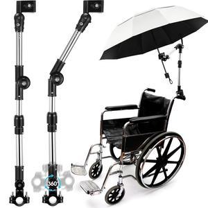 유모차, 골프 카트, 비치 체어, 자전거, 블리처, 파티오, 낚시용 휠체어 우산 마운트 홀더의 의자 및 렌치용 Yaocom 조절식 클램프