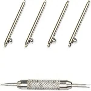 20mm 퀵 릴리스 스프링 바 삼성 갤럭시 워치 7/6/5/4 액티브 2-스테인리스 스틸 교체용 밴드 스트랩 링크