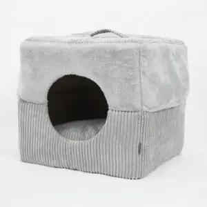 개집 강아지하우스 헤이즐 하우스 대형 밀크그레이 레드퍼피